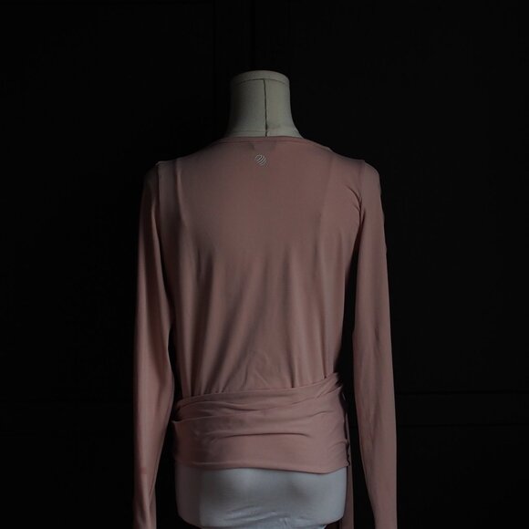 MPG | Ballet Wrap Top in Light Pink - Picture 8 of 10